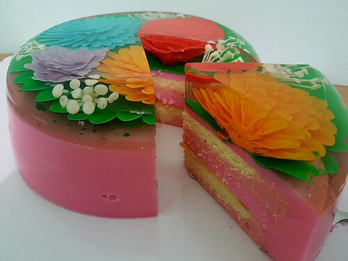 3d Gelatin cakes