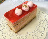 Slice cream Cake