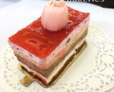 Slice cream Cake